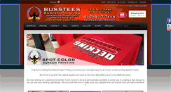 Desktop Screenshot of busstees.com